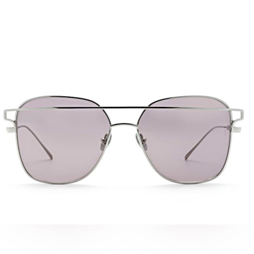 Sunday somewhere Jesse Silver Frame with Pink Lenses Sunglasses💕